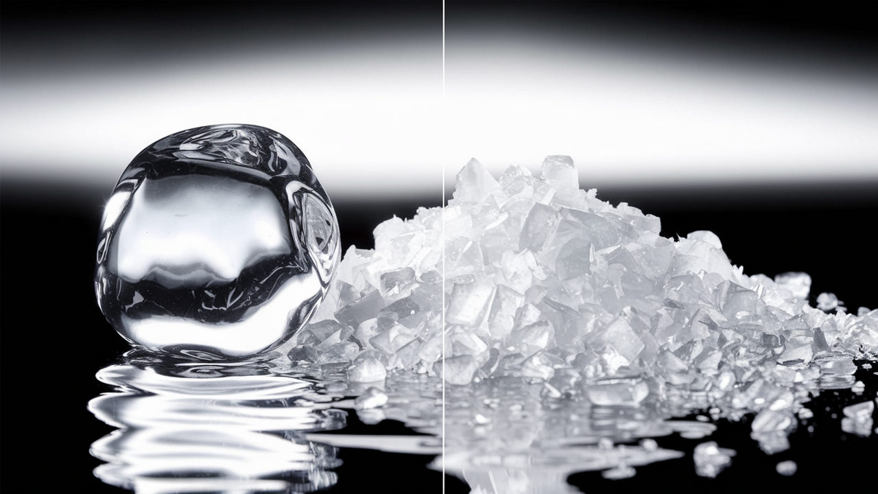 Nugget Ice vs Crushed Ice: What’s the Real Difference?