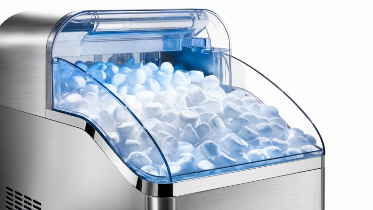 Nugget Ice Maker with Large Capacity Bin