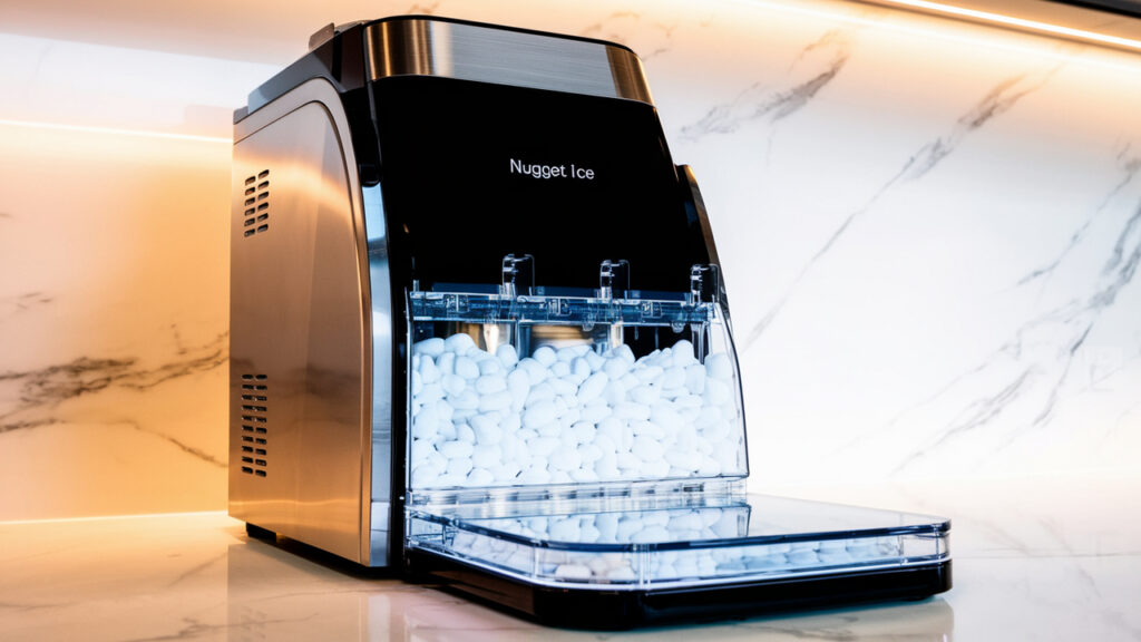Top Nugget Ice Makers with Built-In Water Filters for Pure Ice